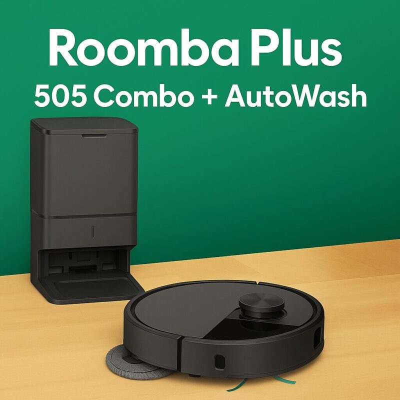 毎日の掃除に時間を取られていませんか？ 「掃除機 → モップ掛け → ゴミ捨て」まで全部こなすのは大変…。 そんな家事ストレスを一気に減らしてくれるのが Roomba Plus 505 Combo + AutoWash です。 吸引・水拭き・ゴミ収集・パッド洗浄のすべてを自動化。 忙しい30〜50代の家庭にこそぴったりの1台です。 この記事では、実際の口コミやメリット・デメリットを含めて徹底レビューします。